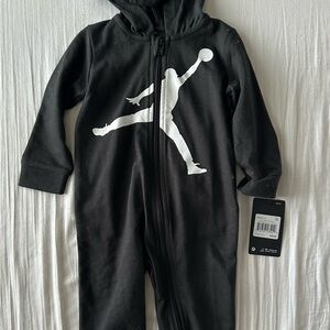 Jordan Black and White Kids One Piece